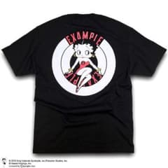 EXAMPLE XLサイズ ベティ Tシャツのサムネイル