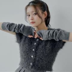 T*様 【Chico】リブアームウォーマー付シャギー半袖ニットのサムネイル