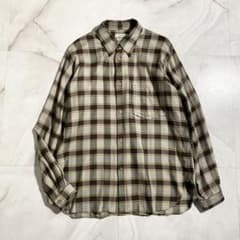 A18874 マツフジ 24AW ヘリンボーンユーティリティチェックシャツ 2 A18874 マツフジ 24AW ヘリンボーンユーティリティチェックシャツ 2