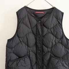 ユニクロ コントワーデコトニエ ウルトラライトダウンベスト L 黒