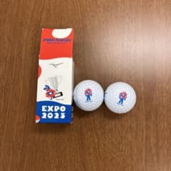 未使用】大阪関西万博 ミャクミャクゴルフボール Mizuno EXPO - メルカリ