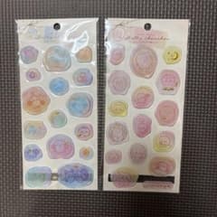 ちいかわ　メルティシュシュ　シーリングスタンプ風シール、ちいかわ、全員