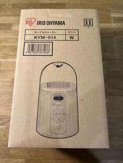 【未使用品】IRIS OHYAMA ヨーグルトメーカー KYM-014 ホワイトのサムネイル