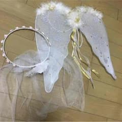 天使の羽 カチューシャ セットのサムネイル