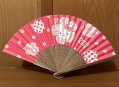 当時物】2006年 ハローキティ 扇子 ピンク ハイビスカス 平成 - メルカリ