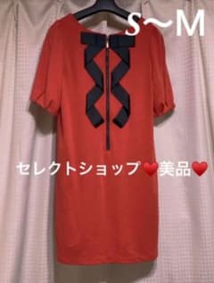 即決優先セール♥️【美品】12800→✳️リボン大人可愛い♥️おでかけ ワンピ ドレスのサムネイル