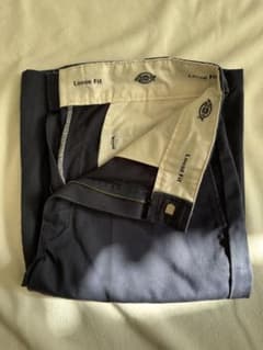 Dickies ワークパンツ ルーズフィット　ネイビーのサムネイル