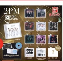 【新品未開封】2PM Masquerade ミニCDキーホルダー ガシャポンのサムネイル