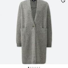 新品タグ付き メランジウールコート Sサイズのサムネイル