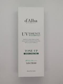 d'Alba UV 톤 업 선크림 그린 자외선 차단제