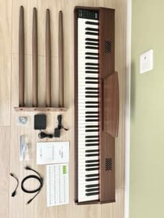 新木製モデル 家具調ピアノLongeye 電子ピアノ 88鍵盤 MOOD - メルカリ
