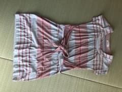ミルクティー、春夏向け半袖の授乳ワンピースのサムネイル