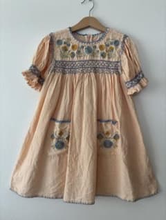 Apolina 半袖ワンピース Mサイズ Apolina ワンピース 7-9y - メルカリ