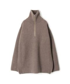 エイトン ATON ハーフジップ ウールカシミヤ　ニット【定価53,900円】のサムネイル