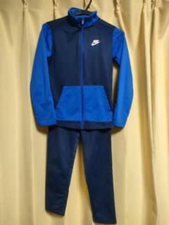 NIKE　ジャージ上下セット140ブルーのサムネイル
