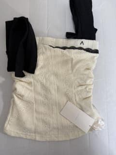 andmary Samantha ribbon tops - メルカリ