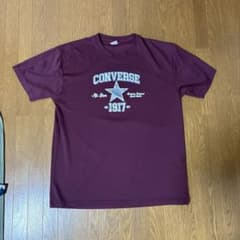 CONVERSE コンバース Tシャツ バーガンディのサムネイル