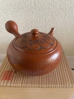 吉川雪堂造、壷堂刀 常滑焼 朱泥 急須 茶道具 茶器 - メルカリ