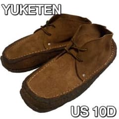 YUKETEN スエード ハンドソーン モカシン US10D　ユケテン 28cm YUKETEN スエード ハンドソーン モカシン US10D ユケテン 28cm - メルカリ