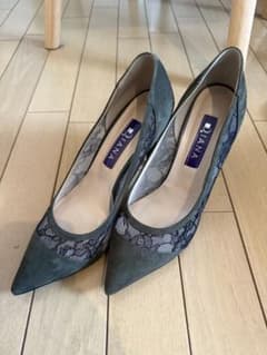 休日セール【新中古】DIANA ダークグリーン ハイヒールのサムネイル