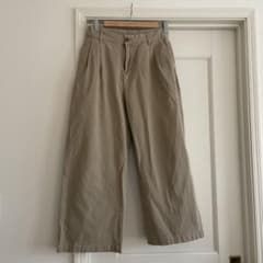 無印良品 チノワイドパンツ ベージュのサムネイル