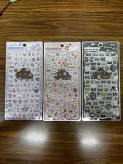 カミオジャパン ジュエルプチドロップ シール 3種セットのサムネイル