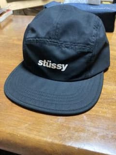 STUSSY camp cap キャンプキャップ 黒のサムネイル