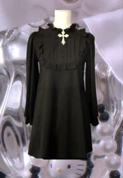 フリルミニワンピース ゴスロリ ロジータ 地雷系量産型ロリータ y2k コケット