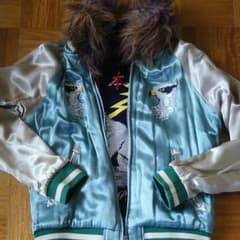 売り切り PPFM  リバーシブルスカジャン  Lのサムネイル