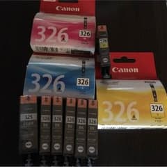 ゆりママ様専用！canon純正インクカートリッジ＊325、326＊まとめ売りのサムネイル