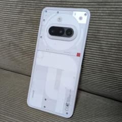 【美品】Nothing Phone(3a) 128GB ホワイト 箱ありのサムネイル