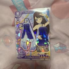 アイカツ 紫吹蘭 アンコール カード パープルジュエリーワンピ スパイシーアゲハ