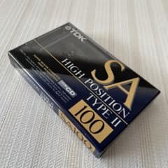 TDK SA 100 HIGH POSITION TYPE II カセットテープ - メルカリ