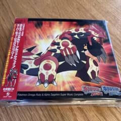 新品　ポケモン　オメガルビー　アルファサファイア　サウンドトラックCDのサムネイル
