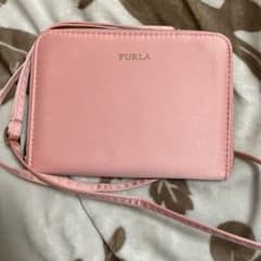 FURLA ピンク ショルダーバッグのサムネイル