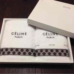 Sao様専用取り置き☆CELINE フェイスタオル2枚☆のサムネイル