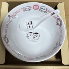 ちいかわサンリオ ラーメンどんぶり＆レンゲセット 郎 - メルカリ