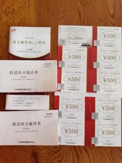 JR九州　株主優待券のサムネイル