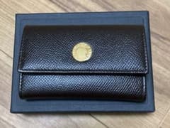 新品未使用ブルガリ 6連キーケース 20841 ダークブラウン 男女共用