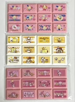 【最終値下げ】サンリオ ちょこぶろっくしーる 思い出のサンリオキャラクターズのサムネイル
