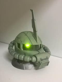 ザクヘッドII 塗装済 LEDモノアイのサムネイル