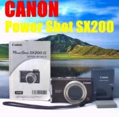 格安！Canon PowerShot SX200 IS実写影響なし訳あり - メルカリ
