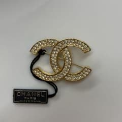 CHANEL シャネル CCロゴ ココマーク ブローチ 174刻印 - メルカリ