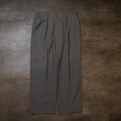 トリビア有】90s LANDS'END ウール ツータック スラックス W32 - メルカリ