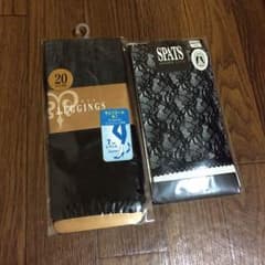 レギンスタイツ 新品未開封 二つセットのサムネイル