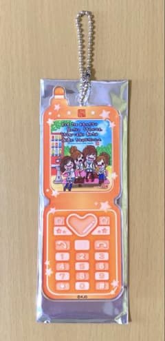 平成ファンシー ポップアップ ラブ友 ガラケー型アクリルキーホルダー