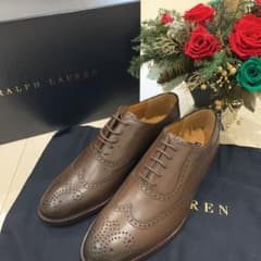 ラルフローレン  ラルフローレンコレクション　革靴　新品未使用　24.5cmのサムネイル