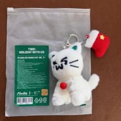 TWS♥️HOLIDAY WITH US PLUSH KEYRING CAT TWS♥️HOLIDAY WITH US PLUSH KEYRING CAT - メルカリ
