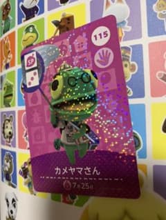 どうぶつの森　amiiboカード　カメヤマさんのサムネイル