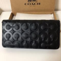COACH コーチ メンズ 長財布 シグネチャー　新品のサムネイル